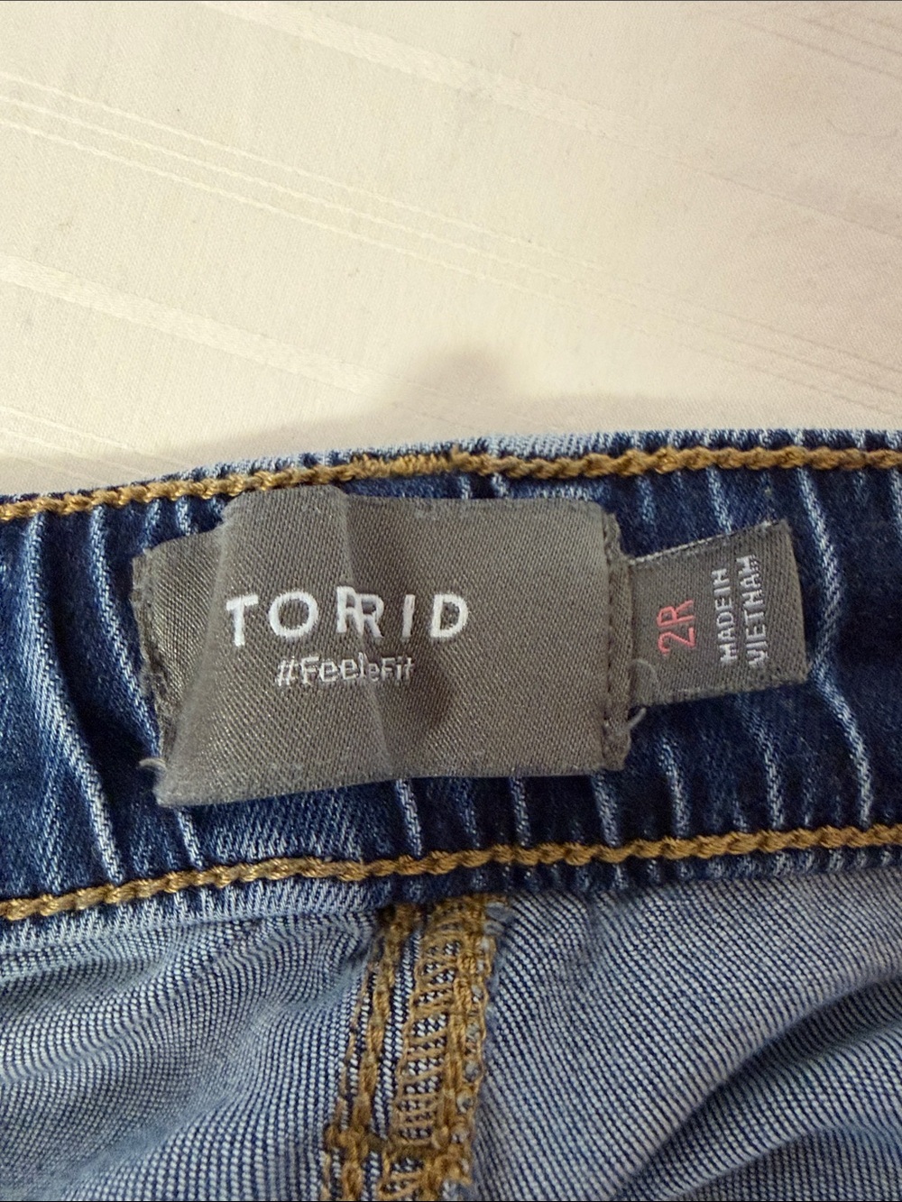 Torrid High-Rise Wide-Leg Lightweight Denim  Blue Jeans women’s size 20 - Picture 8 of 14